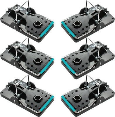 Large Rat Traps, Set of 6, Reusable Pest Control Solutions for Trapping against 