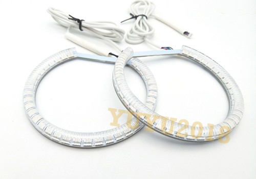 for Mazda 3 Axela BM BN 14-22 headlight RGB halo ring flash DRL angel eye BT App - Picture 61 of 62