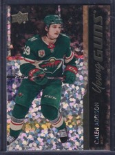 CALEN ADDISON - 2021 Upper Deck Young Guns SPECKLED RAINBOW #227