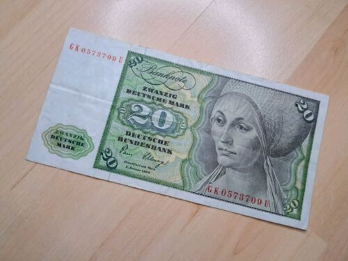20 DM Sammlerbanknote Bundesrepublik Deutschland DM Gemäldeserie - Bild 3 von 9