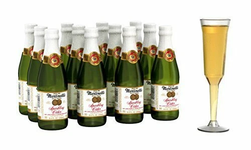 Martinellis Sparkling Apple Cider, 8.4 fl. oz. Pack of 12