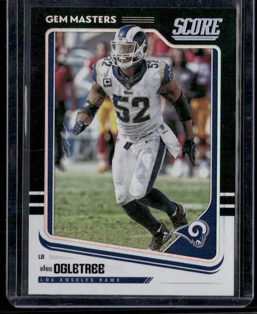 2018 Score #172 Alec Ogletree Gem Masters True #1/1