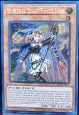 1x Spiritual Beast Tamer Lara (Secret Rare) - (BLTR) NM 1st Ed - Yu-Gi-Oh!