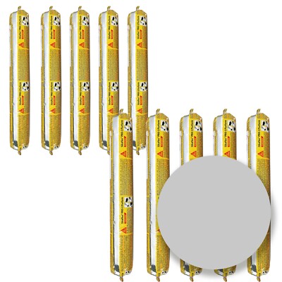 Dichtstoff Sikaflex PRO-3 Purform Lichtgrau Bodenfugen 10 Schlauchbeutel