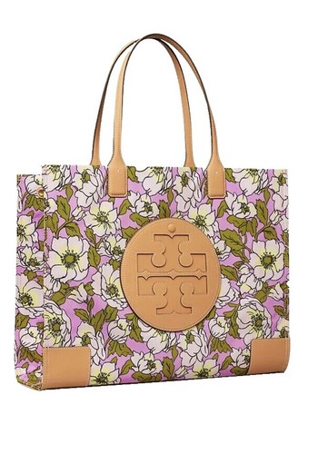 HAAG Grape Check Logo Tote Bag purple | eBay