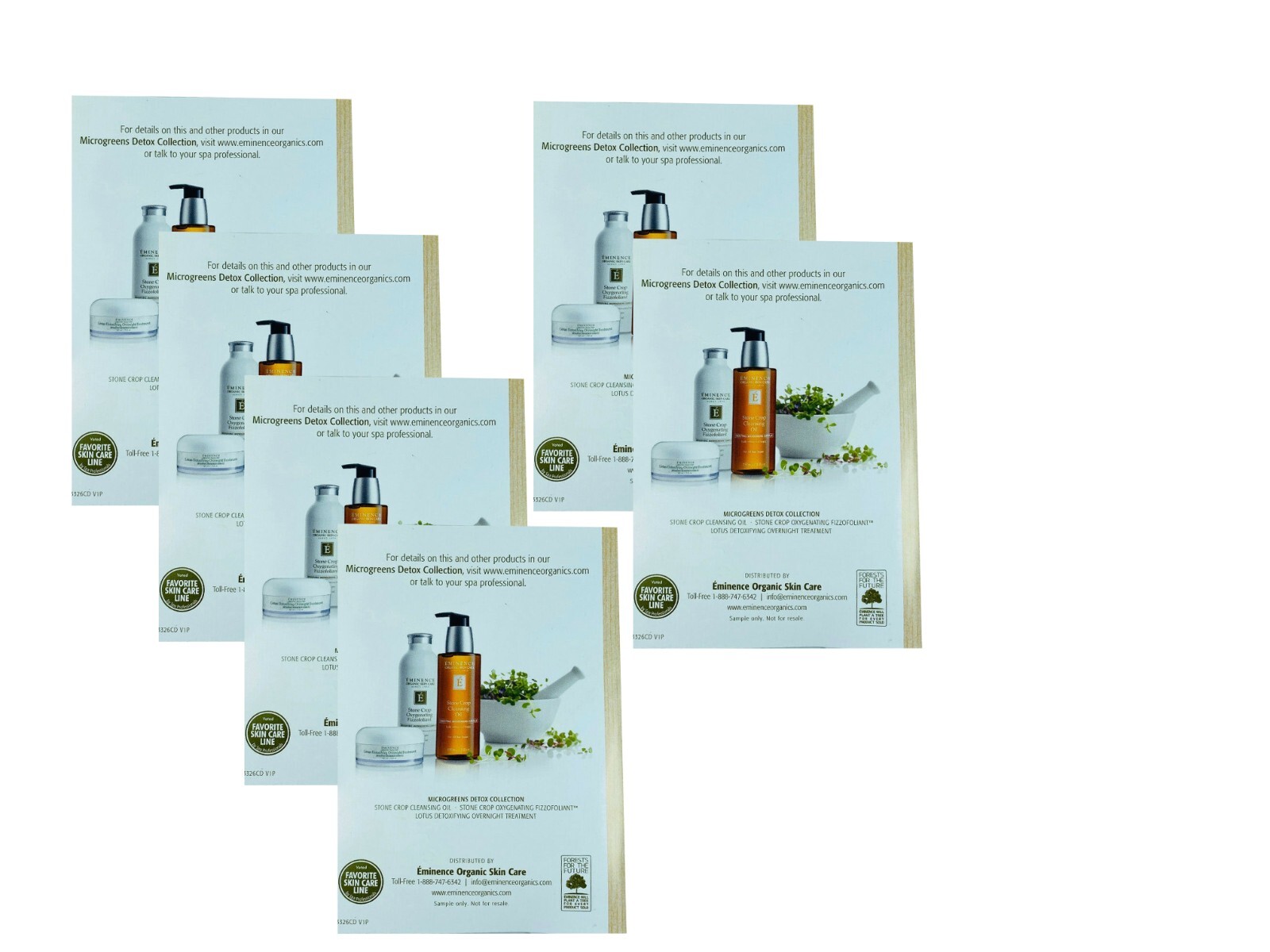 Eminence Clear Skin Probiotic Masque For Acne Prone Skin x 6 Samples