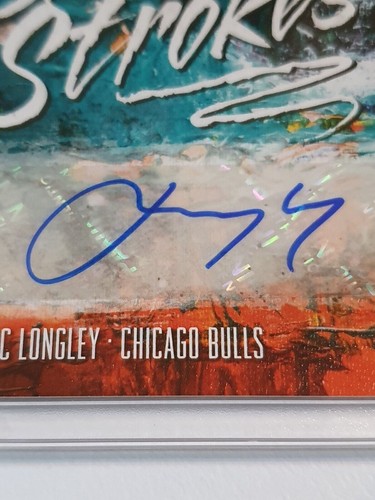 2018 Panini Court Kings Luc Longley AUTO /149 Brush Strokes Autograph - Rare - Picture 2 of 4