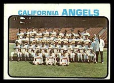 1973 Topps #243 California Angels - California Angels (Low Grade)