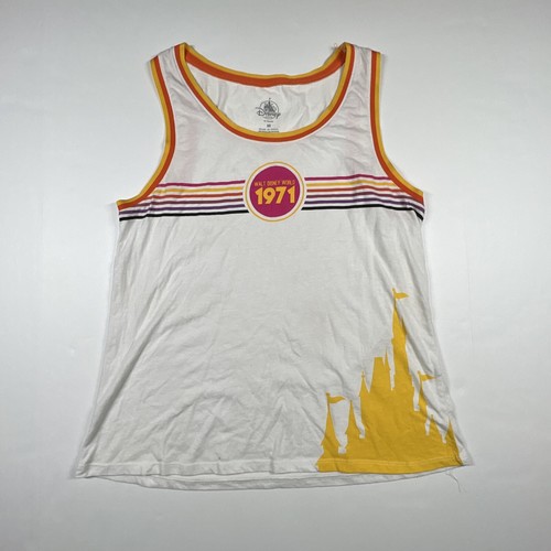 Disney Parks Retro Style Tank Top Unisex Size Medium Walt Disney World 1971