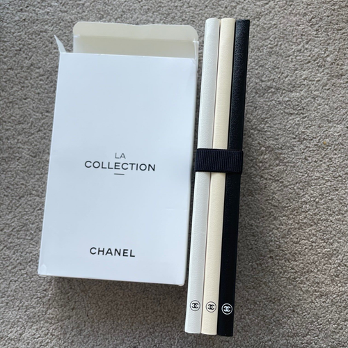 New Chanel Beauty Beaute Novelty Notebook Diary Journals Set Sets (3 in a Set) - Picture 5 of 7