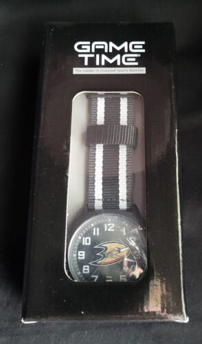 Anaheim Ducks, NHL Licensed, Game Time Watch, New Old Stock in Box