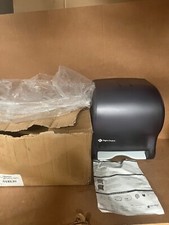 T8000TBK San Jamar Tear-N-Dry Essence Towel Dispenser - Roll - 14.4" x 11.7" x 9