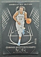 2019-20 Panini Noir Basketball Giannis Antetokounmpo Association Edition /25 🔥