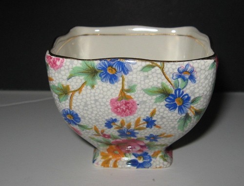 Royal Winton Grimwades "OLD COTTAGE CHINTZ COUNTESS" Tray Creamer Sugar #9632 - Picture 4 of 11