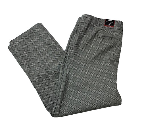 Avenue Women's Size 16 Plaid Super Stretch Trouser Pants 39"W x 28" Inseam NEW - Picture 6 of 12