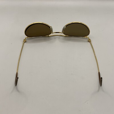 Ray Ban Sunglasses Oval Gold Wire B&L Vintage Steampunk Deco