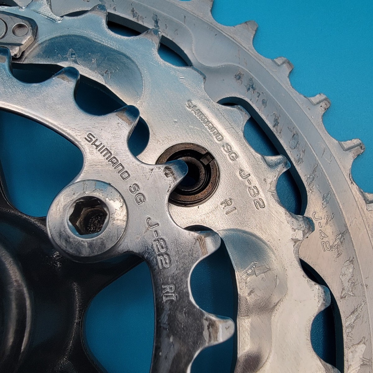 Shimano Fc-m563 Deore LX Crankset 175 8sp Era for sale