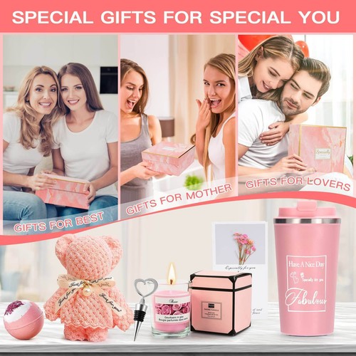Luxus Geschenkbox für Frauen – Thermobecher, Duftkerze & SPA-Set Geschenk - Bild 8 von 15