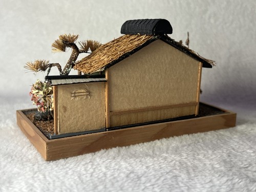 Pair of Wooden Japanese Minka-en (Traditional homes) dioramas - Picture 4 of 12