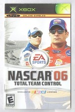 EA Sports Nascar 2006 Video Game Microsoft XBOX MANUAL Only