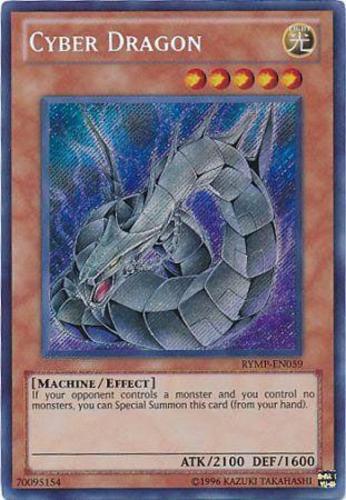 Cyber Dragon RYMP-EN059 Secret Rare Unlimited LP YuGiOh TCG