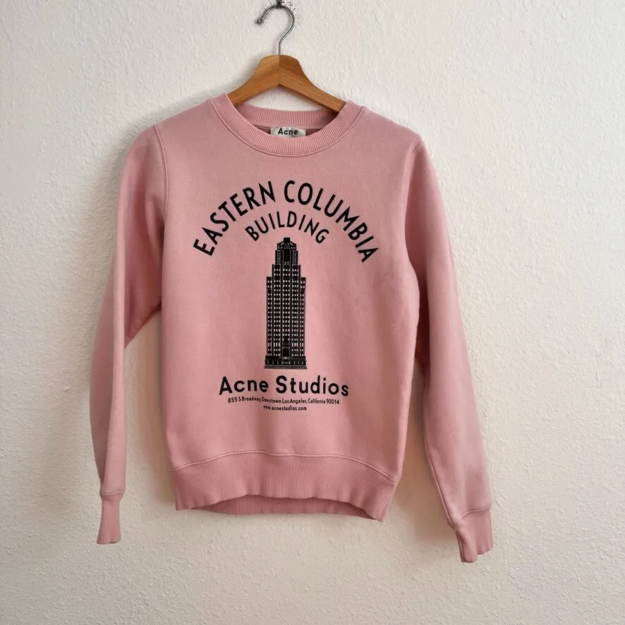 Acne Studios Vernina Pink Limited Edition Sweater | eBay