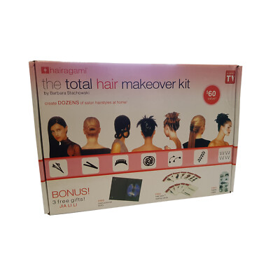 2 x TOTAL HAIR MAKE OVER KITS Erstellen Sie verschiedene Styles mit diesem Kit