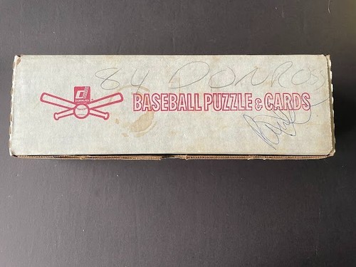 1984 DONRUSS FACTORY COMPLETE SET PARTIALLY OPENED NOT DON MATTINGLY RC BRICK