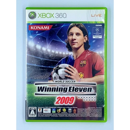 World Soccer Winning Eleven 2009 XBOX 360 Japan Import US Seller