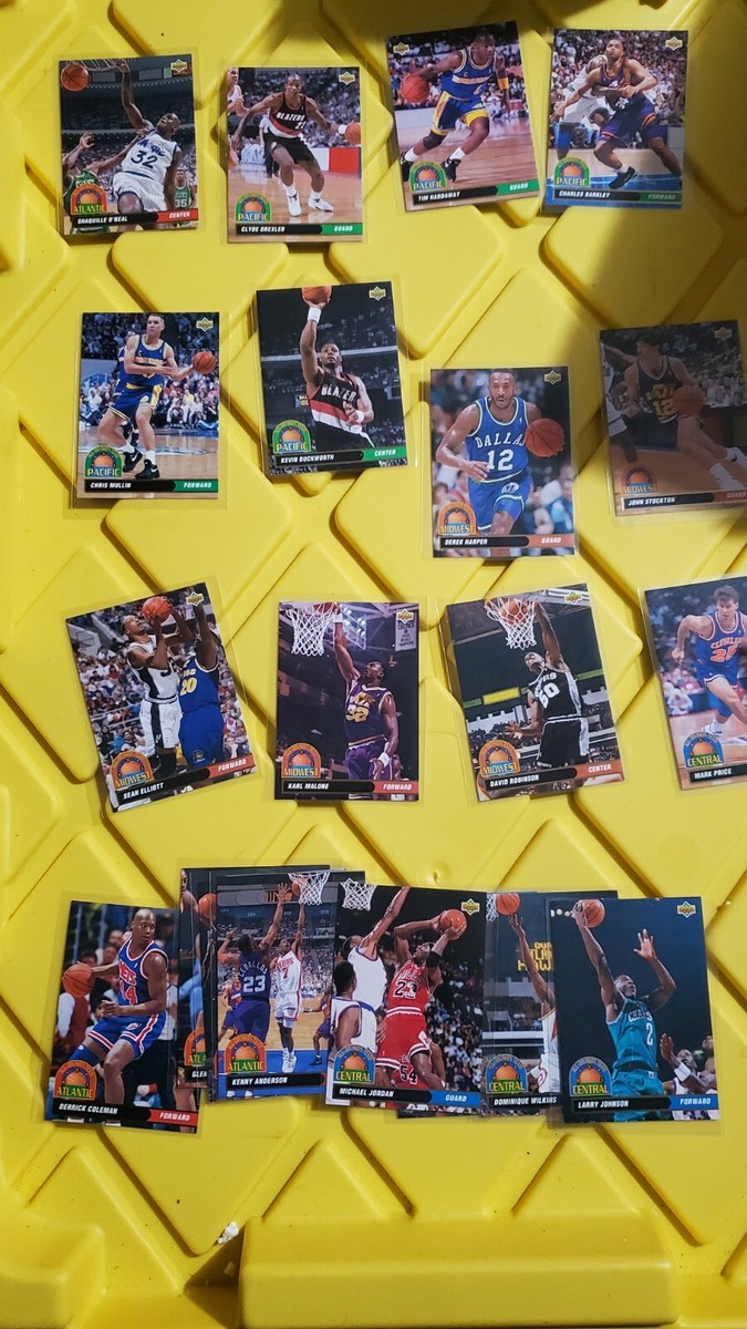 1993 Nba Upper Deck All Division Team Complete Set Mint | eBay