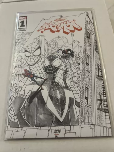 THE SPECTACULAR SPIDER-MAN #1 SDCC 2024 RAMOS EXCLUSIVE 321/600 LTD 