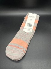 Stance Girl's Classic Crew Coral Socks Small  NWT Bye Felicia