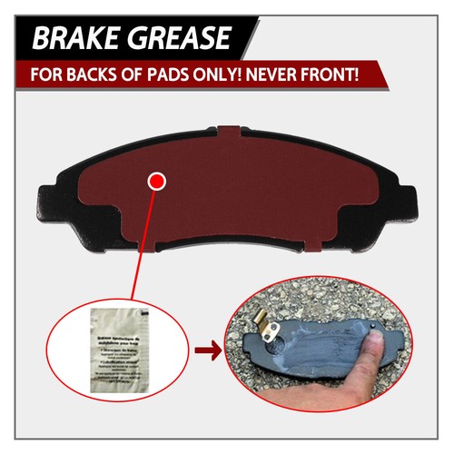 Front & Rear Ceramic Brake Pads for 2015-2020 Chevy Colorado GMC Canyon - Bild 4 von 5