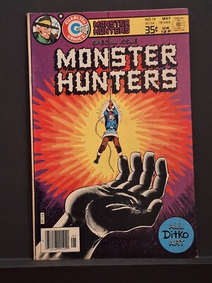 Monster Hunters #14 1978 Charlton Sehr guter Erhaltungszustand (EST) Bitte Fotos sorgfältig prüfen