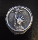 WILD PIG Antiqued Lady Liberty Hand Pour