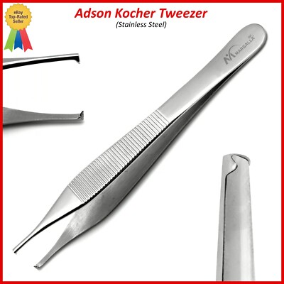 Adson Tissue Forceps - SS - Atraumatic / Non-Toothed At ₹ 98/piece - Foto 8