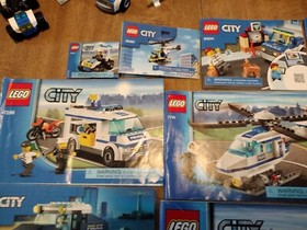 Lego City Police Lot 13 Set - 30013 30367 60006 7286 7741 60244 7744 - READ DESC