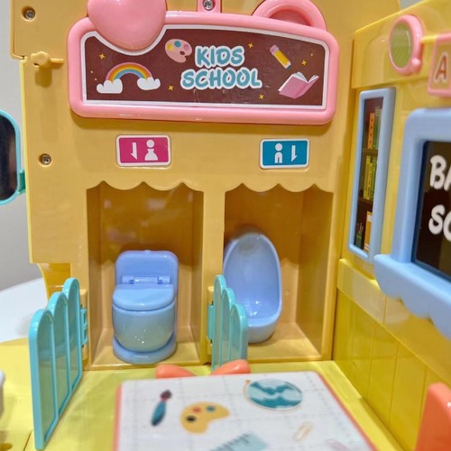 School Bus Toy Sliding Transform Music Storage School Bus Toy Set For Childr NY9 - Picture 22 of 24