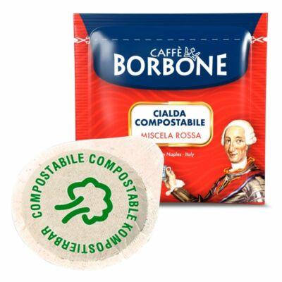 150 Cialde Carta Compostabili Miscela Rossa - Caffè Borbone - Foto 6