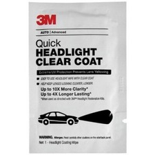 3M Headlight Clear Wipes 5x Pack - 32516