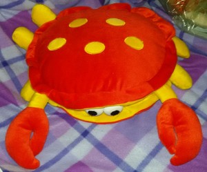 peluche granchio