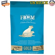 Large Puppy Dry Dog Food Chicken Recipe 30lb High Quality Protein Whole Grain US 2.69 per pound