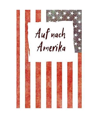 Auf nach Amerika: | Auswanderungs Tagebuch -|120 Seiten Punkteraster - Für Noti