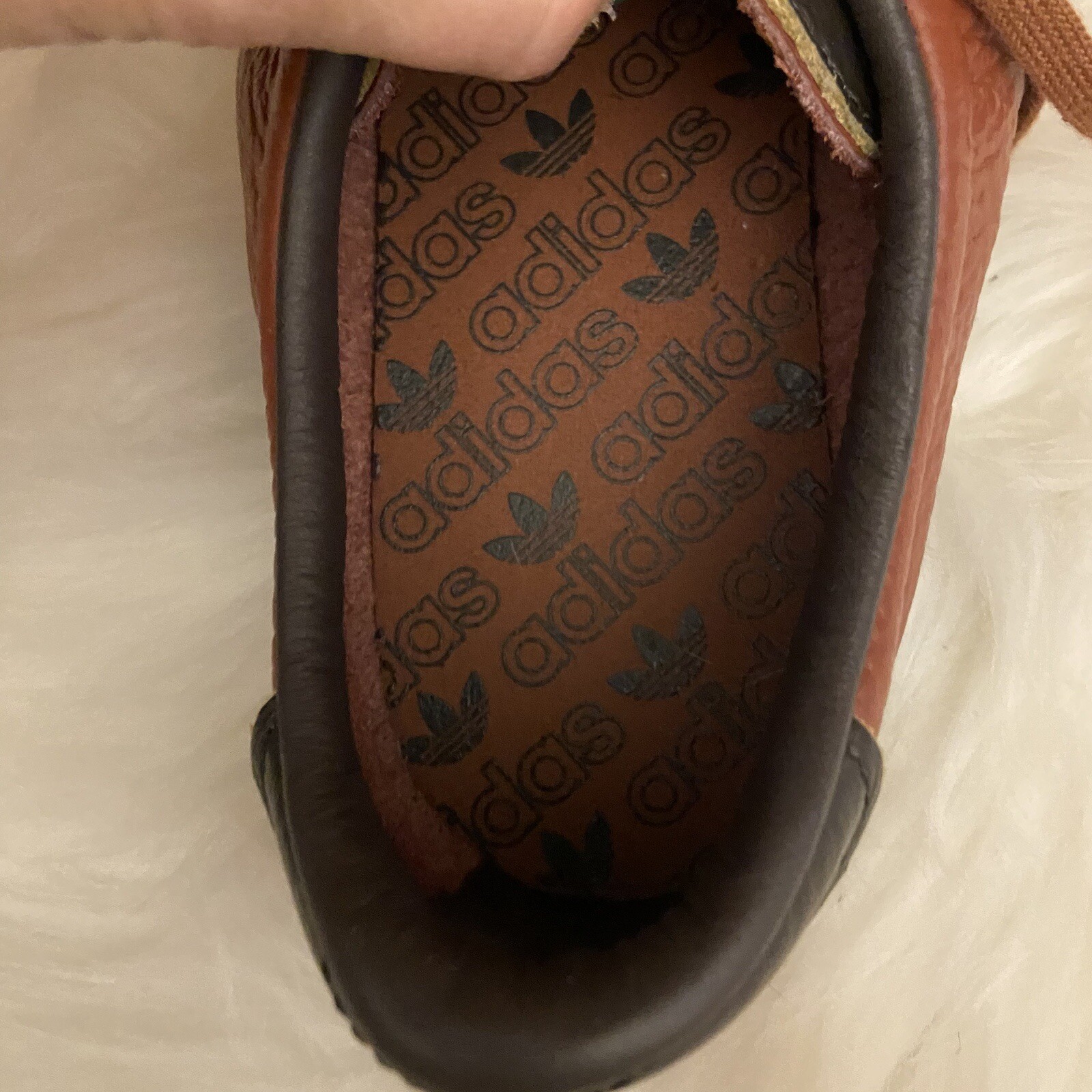 Adidas Originals Lacoste Full Grain Leather Men’s Trainers Shoes In Size 8 thumbnail 7