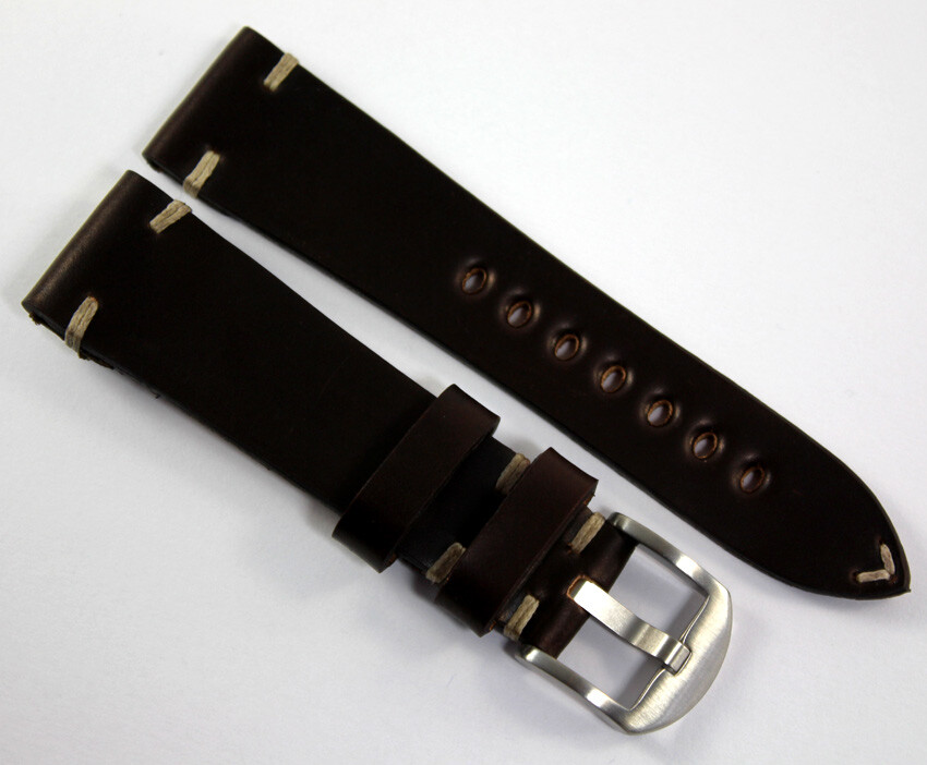 UHRBAND 20MM RIOS1931 Vintage Retro Look Leder BAND Made Germany Strap 20/18 EUR 37,49 - DE