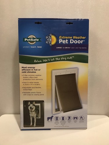 PetSafe Extreme Weather Pet Door Large | eBay