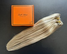 Full Shine Clip In Extensions Remy Human Hair 7 Pieces Highlights P16/22 16  