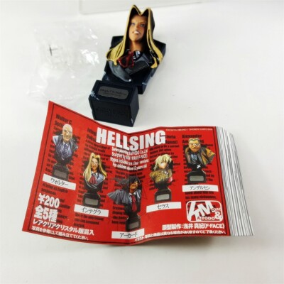 Hellsing Integra Bust Figure 2002 K & M Kaiyodo Gashapon