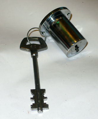 Serrure En Acier Et Laiton DENY Avec 1 Clé - Type Canon
