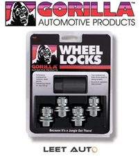 Gorilla Wheel Locks, Toyota/Lexus Factory Style, 12mm x 1.50, Chrome, 73631T